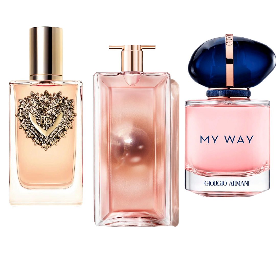 Combo aus 3 Damenparfums – Devotion, My Way, Idôle (Eau de Parfum)