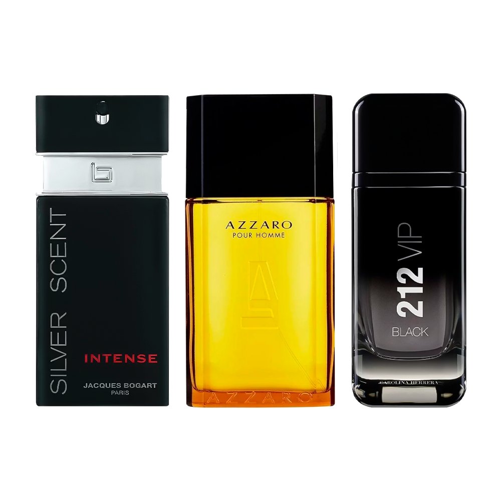 Combo aus 3 Herrenparfums - 212 VIP, 212 VIP MEN und 212 Black (je 100ml)